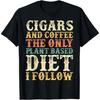 Zigarren Und Kaffee Kaffee-Thema Geschenk Für Zigarrenliebhaber T-Shirt