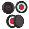 1Pair Earpads Protein Leather Ear Pad Ear Cushions Cover Memory Foam Earmuffs for HC5 HC6 Headsets