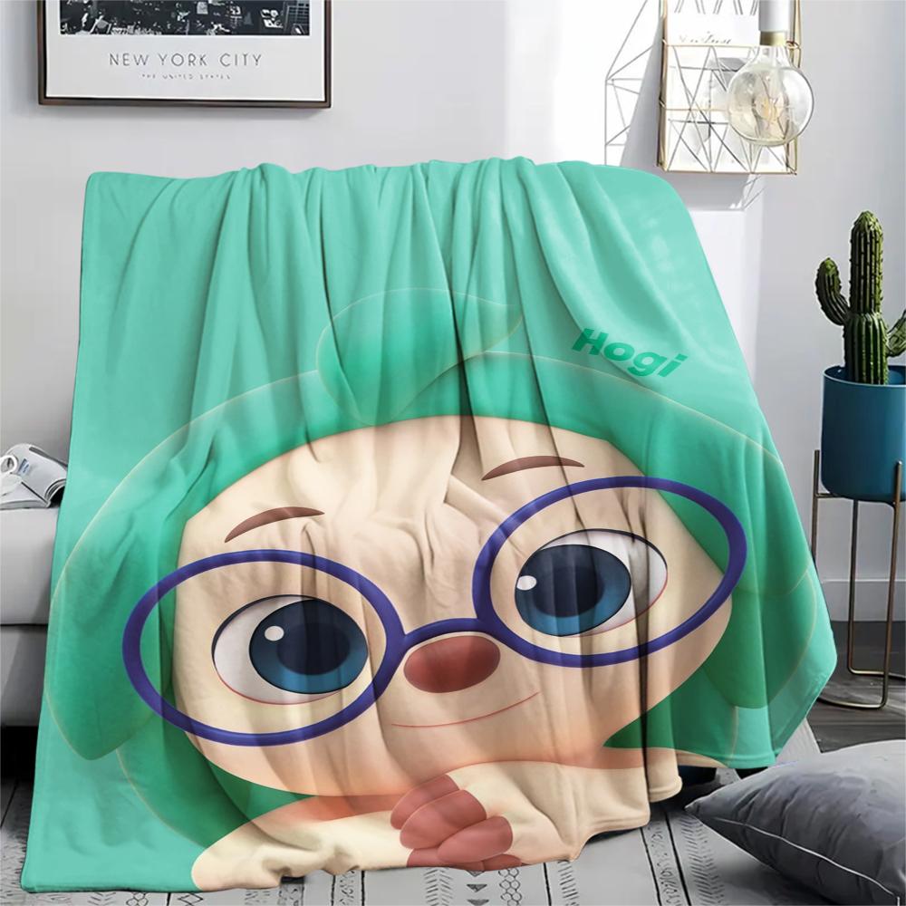 1PC Pinkfong Print Flannel Blanket, High Quality Comfortable for All Seasons, Home Decor, Warmth and Comfort, Perfect for Christmas Gifts112