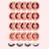 20 Schachteln gemischt mit dicken, übertriebenen künstlichen Wimpern, dicken Wimpern, natürlich geschwungenen Wimpern.