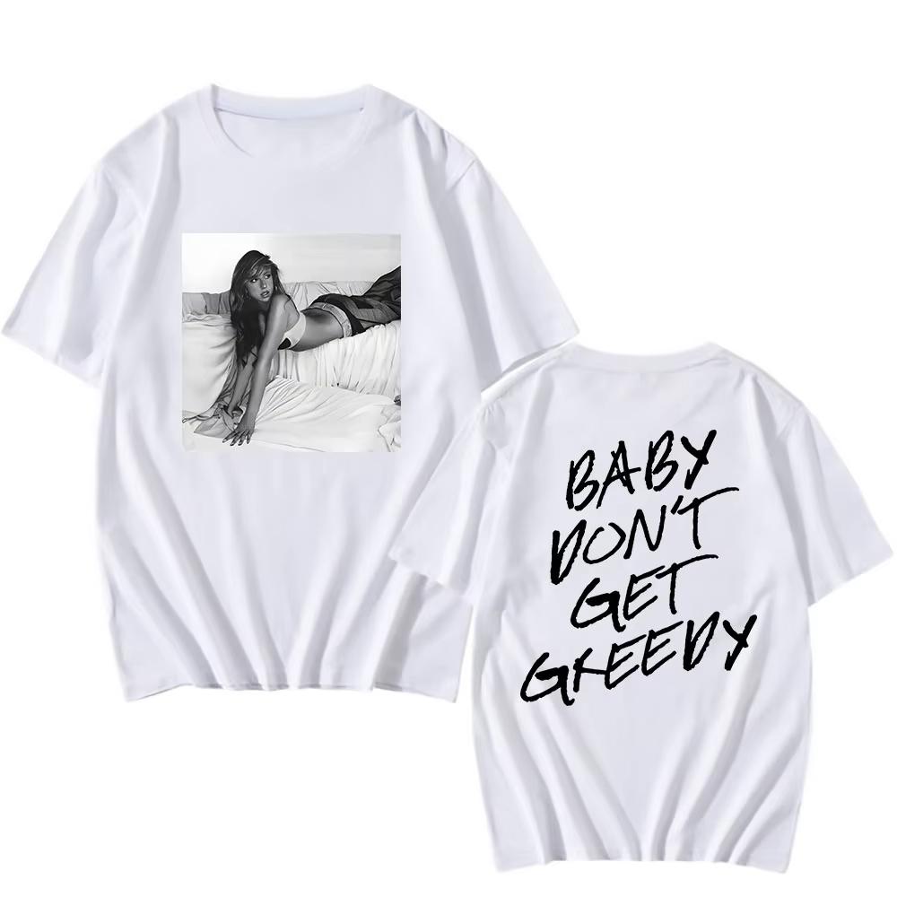 

Тейт МакРей Жадная Футболка Мужские Рубашки Хип-хоп Уличная одежда Графические футболки Летний Хлопок Мужчины Женщины Круглый вырез Футболка Принт L