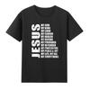 Jesus ist mein Gott mein König mein Herr mein Alles Christlicher Glaube Kreuz T-Shirt