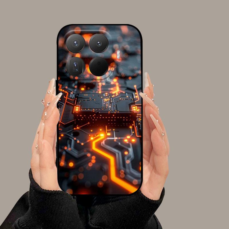 For Xiaomi 15T Pro / 15T Case Fashion Painted Soft Matte Silicone Back Cover For Xiaomi 15 T 15T Pro 5G Full Phone Shell Coque