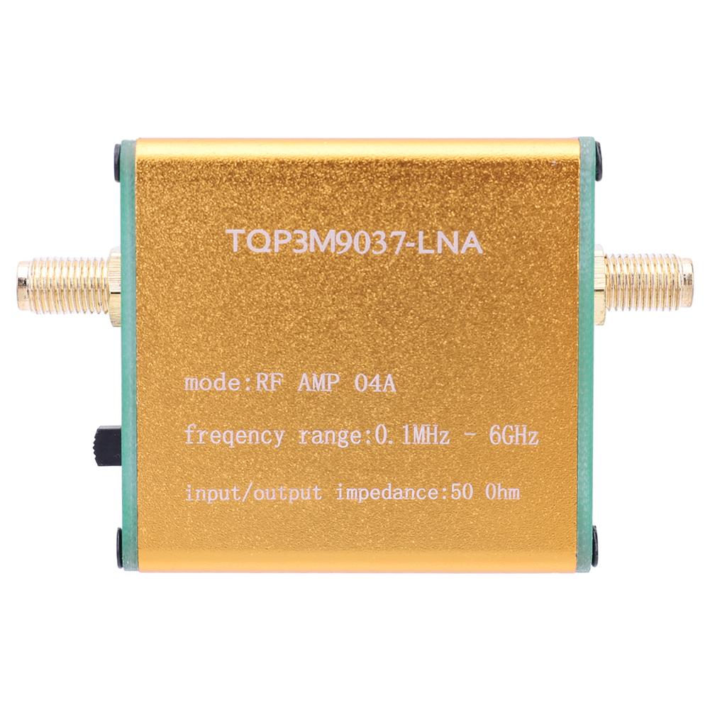 0.1MHz‑6GHz High Gain LNA RF Power Preamplifier Wide Frequency Range Amplifier Module for Shortwave RF Software Defined Radio