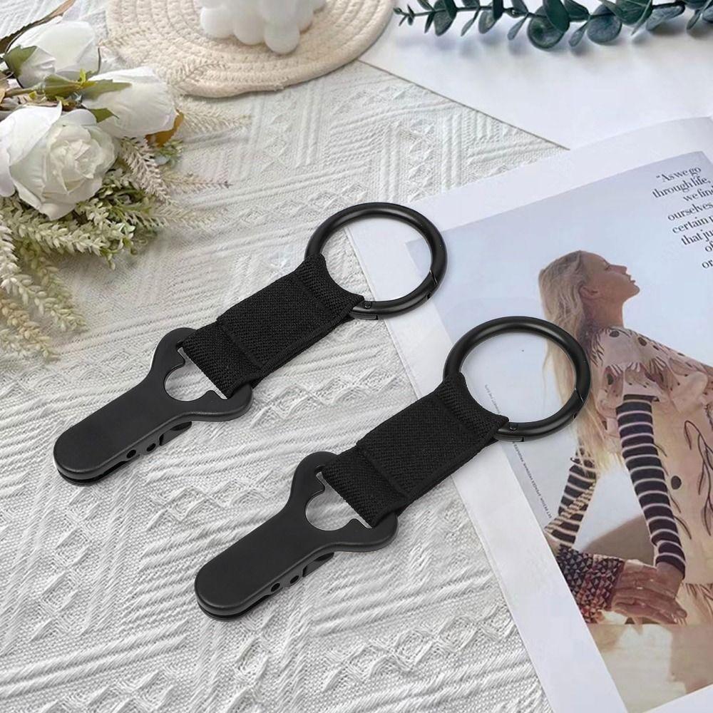 Outdoor Portable Travel Hat Clip Clip On Hands Free Hat Hanging Hook Anti-lost Hats Holder for Travel on Bag