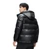 Daunenjacke für Herren mit Kapuze, neue lässige, verdickte, modische, glänzende Daunenjacke für Herren, 90er-Jahre-Entendaunenjacke, Jacke für Herren