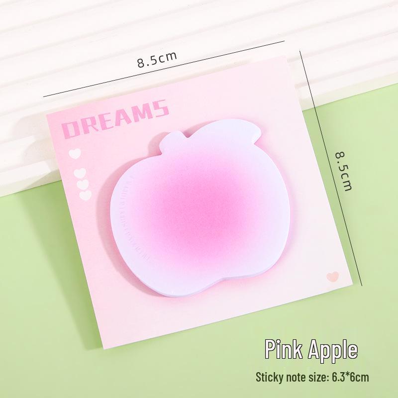 

Creative Gradient Sticky Notes - Colorful, Tearable Student Reminder Notes with High-End Ins Style.