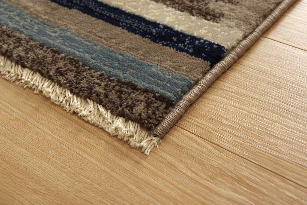 IKEHIKO Rug, Carpet, Rectangular Plumeria Rug, Approx. 80 X 130cm, Red, Foldable, Compact, Ethnic Design, Durable, Wilton Weave, #2352309