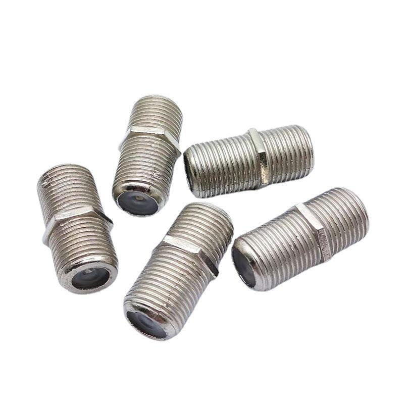 Alloy F-Type Female to Female Connector for TV Extension