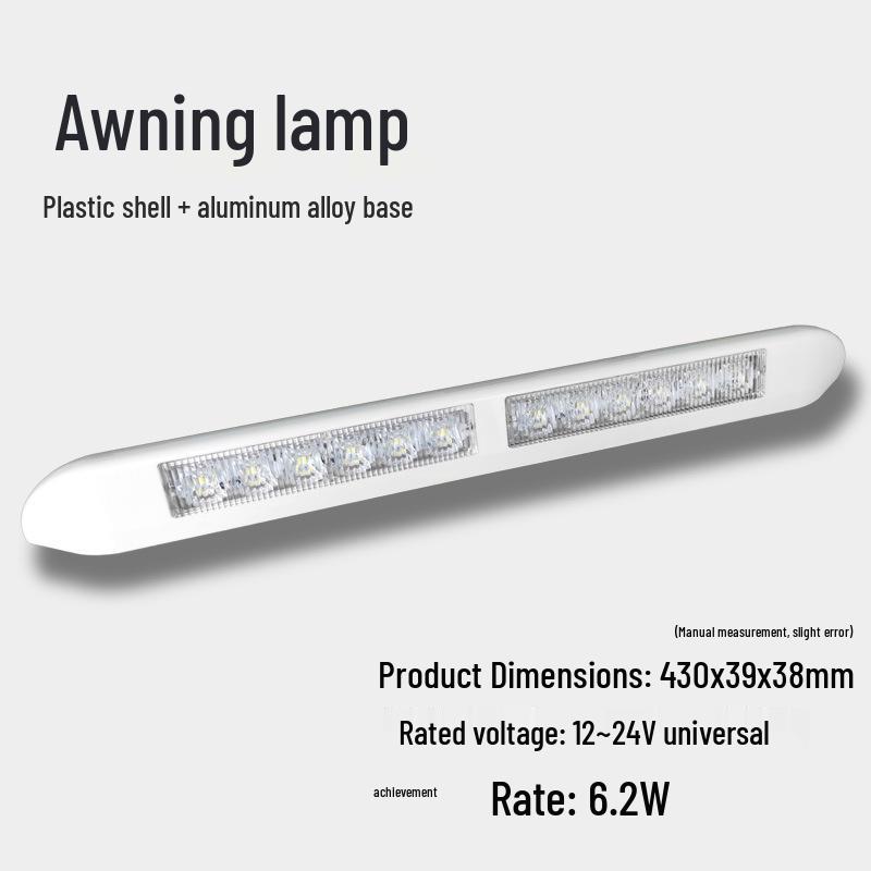 12V-24V LED Wohnmobil Markisen- & Veranda-Außenleuchte