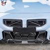 BMW M2 G87 Dry Carbon Fiber Front Bumper Air Intake Grille Vent Kit
