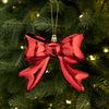 Bowknot Christmas Hanging Colorful Design Bowknot Pendant Christmas Tree Bow Decor  Christmas