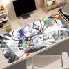 Mouse Pad Size Gamer Keyboard Pad Computer Gaming Black And White Extended Mousepad Office PC Accessories Anime Girl Desk Mat