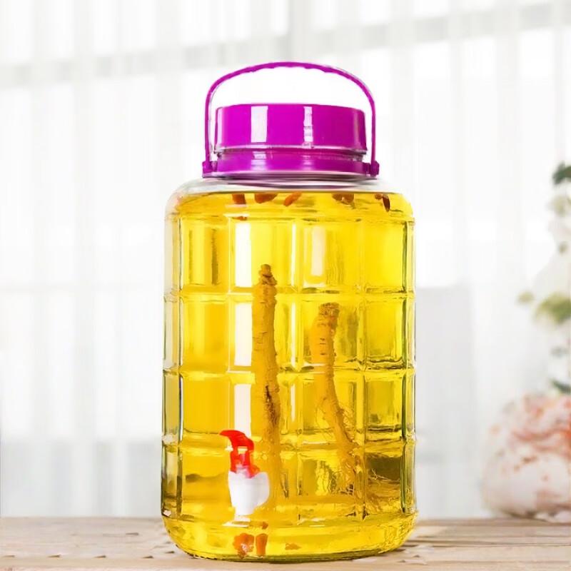 Morona Sealed Glass Jars with Faucet
