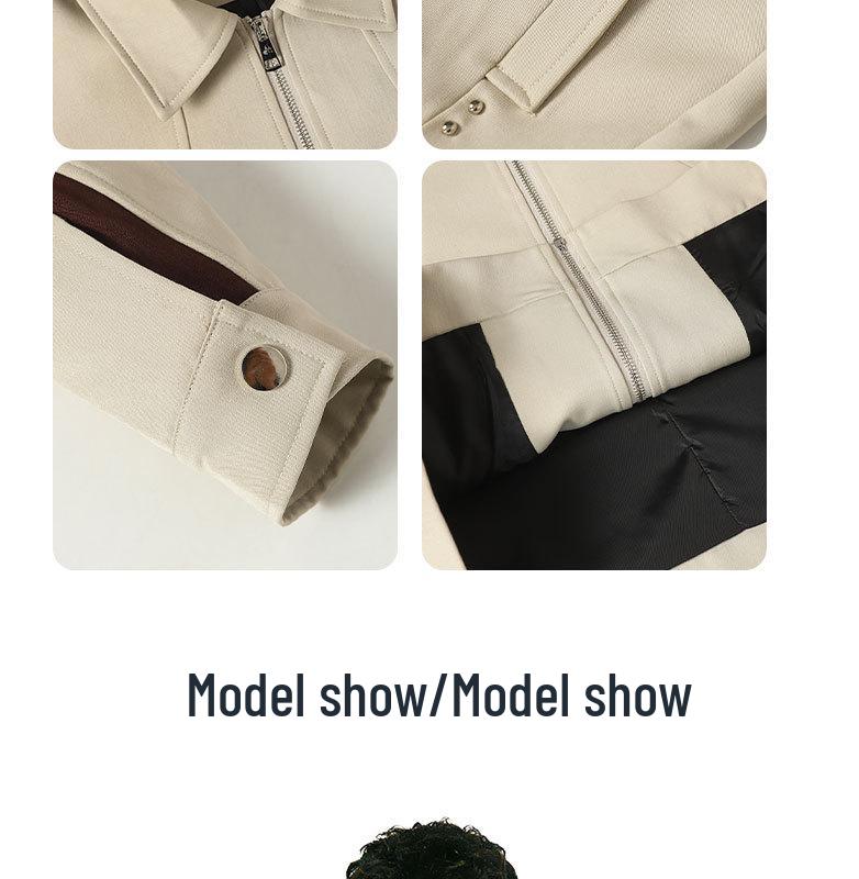 ARES Retro American Style Lapel Jacket - Spring Arrival Men's Shoulder Coat