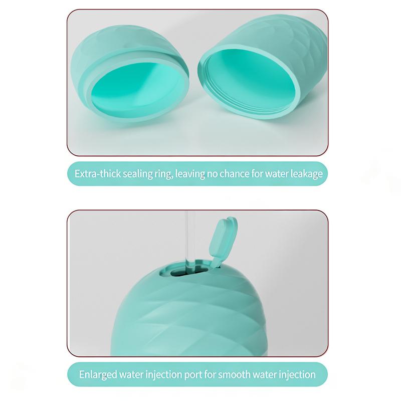 Silicone Cube Tray Shape Face Facial Ice Roller Massage Face Massage Roller Facial Reusable Ice Face Roller Skincare Tool