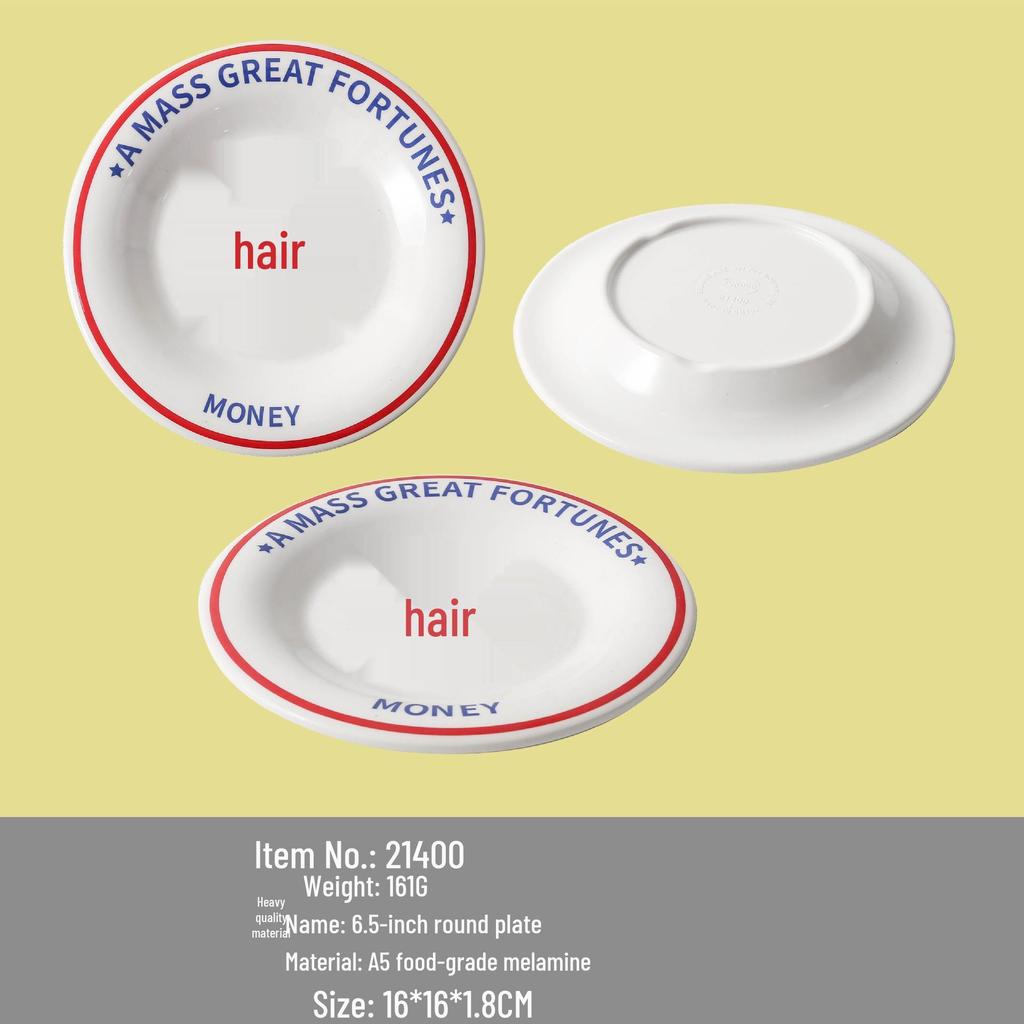 Creative Melamine Ramen, Luosifen, Mala Tang Bowl & Dish Set - National Tide Style