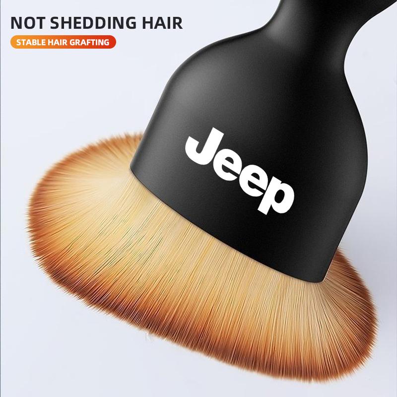 New Car Soft brush automobile interior clean tool instrument panel air outlet For Jeep Wrangler Grand Cherokee Compass Renegade Cherokee Gladiator