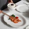 Alice Lace Embossed Ceramic Dinner Bowl