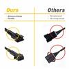10PC 4Pin Extension Wire Connector Cable For RGB LED Strip Rock Lights Glow Lamp