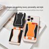 Magnetic Card Holder PU Leather Phone Stand Compatible with MagSafe