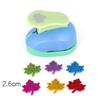 7*6*4cm Flower Furador Random Color DIY Embossing Punches DIY Paper Cut Puncher  for Card