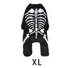 Halloween Dog Skeleton Costume, Halloween Pet Costume, Decorations Pet Clothes