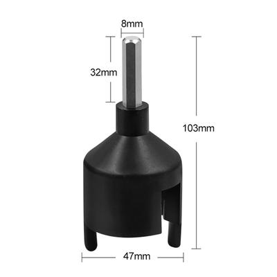 Electric Fence Insulator Sleeve Plastic Fencing Socket Tool Mounting Electronic Installation Tools Accessories for Farm