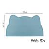 Large Silicone Pet Feeding Mat - Easy Clean, Non-Slip, Waterproof, Foldable for Cats & Dogs