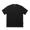 Li Ning Minimalist Versatile National Trend Embroidered T-Shirt Women Tops Black AHSWD09-1