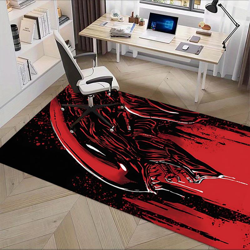 Alien Chair Mat Office Carpet, Oversized Rug for Home Decor, Sofa Mat, Desk Protector, Gift Idea for Office and Living Room