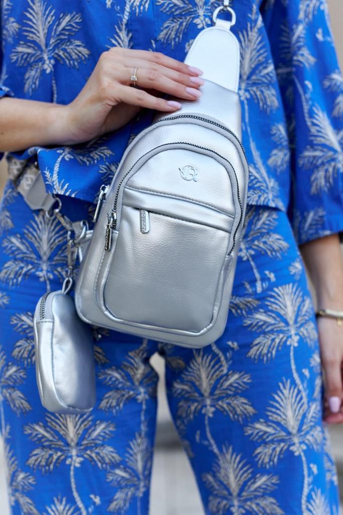 Mochila Ecológica R-KP-01-HRH-3945 Prata