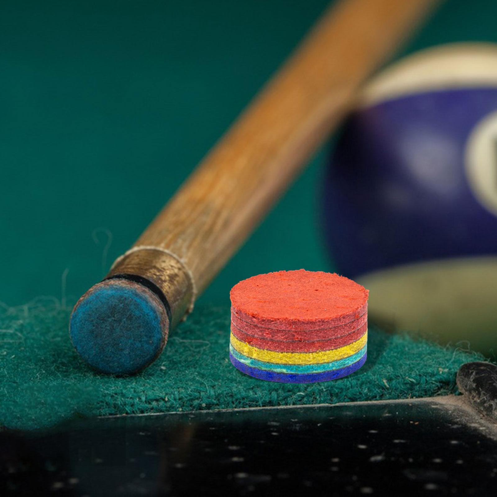 

Радужный наконечник для бильярда, детали для игрового бильярдного кия для спорта, снукера и отдыха на открытом воздухе 11mm 1pcs