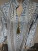 Elegante Abaya da Sera Ricamata con Paillettes L223 Mediorientale per Donne Musulmane