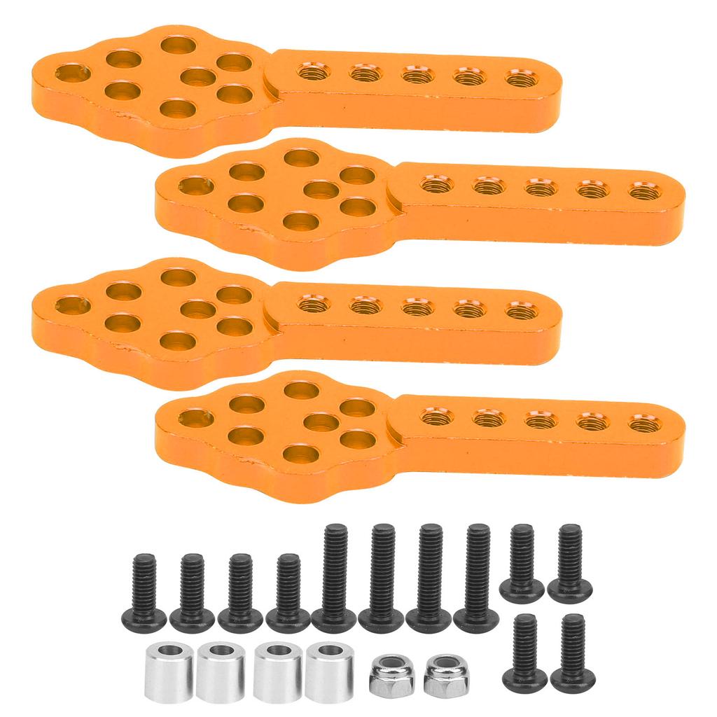 4pcsCelsiusset RC Car Damping Mount Base Plate Angle Height for 1Celsius10 Crawler