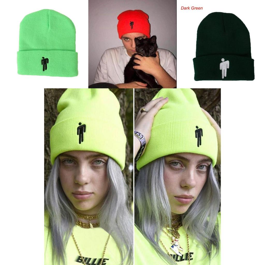 Billie Eilish Knit Beanie Soft Stretchy And Stylish Hat For Women And Men