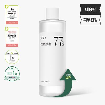 Heartleaf 77 Tonico Lenitivo 500ml NEGOZIO AUTENTICO