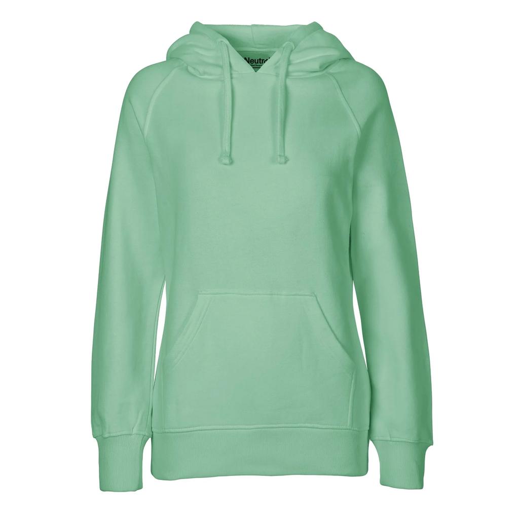 Neutraler Damen/Damen Einfarbiges Kapuzensweatshirt