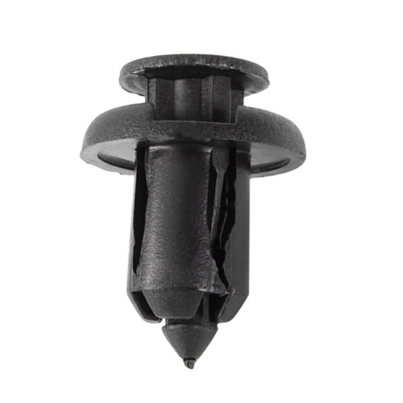 10-50pcs Black Front Bumper Locking Hooks & Clip Fastener Push Rivet Trim Rivet For Honda Accord Car Accessries