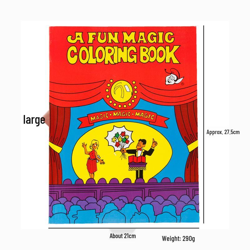 Magic Color-Changing Cartoon Animation Book Toy - Creative Novelty Gift for Students
