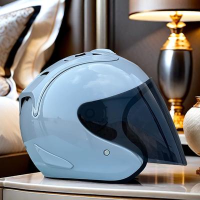 SZ Ram 3/4 Open Face Helmet Approved Racing Safety Hat Summer Season Safety Single Len Motorcycle Helmet Women Men ECE Capacete