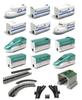 Mini Motor Train 2nd Edition N700A Shinkansen & E5 Series Shinkansen X 16 Types Complete Set Gachapon Capsule Toy