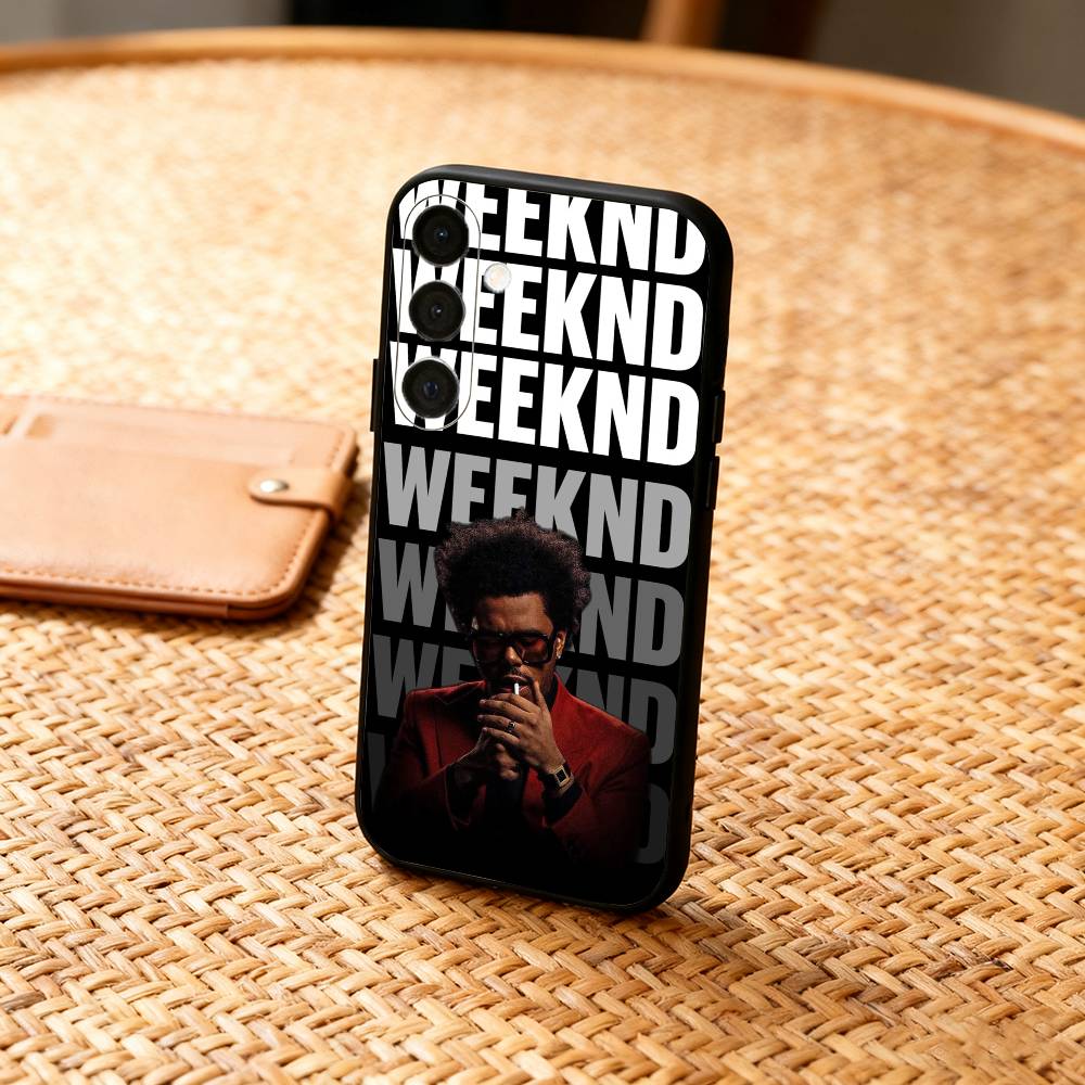1pc The W-Weeknd XO Phone Case For Samsung A73,72,71,53,52,51,22,91,80, Soft Black Cover