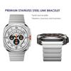 Titanium Alloy Watch Band for Samsung Galaxy Watch8 Classic 46mm/Watch8 44mm/40mm Wrist Strap