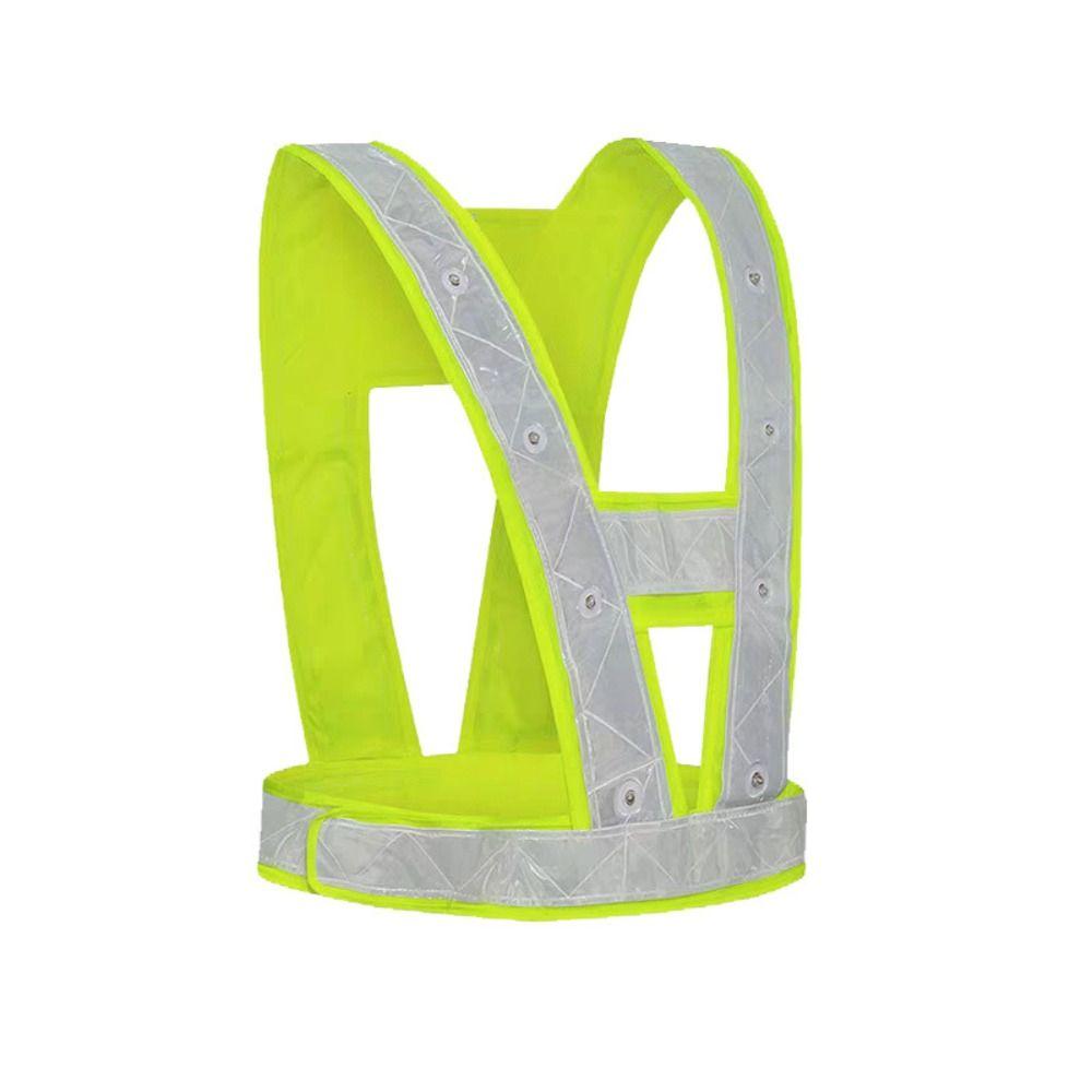 Breathable Reflective Safety Vest Night Riding Vests For Outdoor Running and Cycling