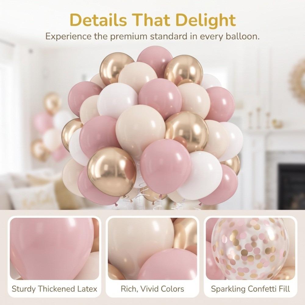 60 Stück 10 Zoll Latexballons Dekorative Pastellfarbene Ballons Fotoautomaten Requisiten