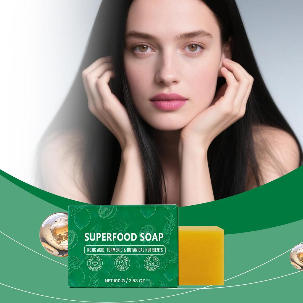 Plant Extract Soap, Gentle Cleansing Bar for Deep Pore Purifying, Oil Control & Hydrating, Refreshing Soft Smooth Skin