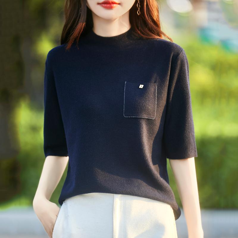 

Женский кашемировый жилет Qinghe кашемир 50% шерсть 50% шелк Женский осенне-зимний кашемировый жилет мягкий и теплый XL