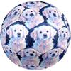 1pc Puppy Pastel Colors Theme Soccer Ball Football, Size 5, Lightweight PVC, Outdoor Training Soccer Ball,Gift c6512