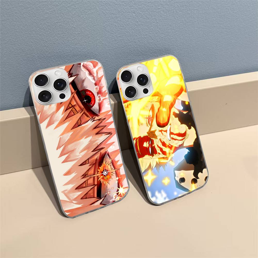 Anime B-Bakugo Katsuki For iPhone 17 16 15 14 Plus 13 12 11 Pro Max Phone Cover Back Satin Colorful Surface